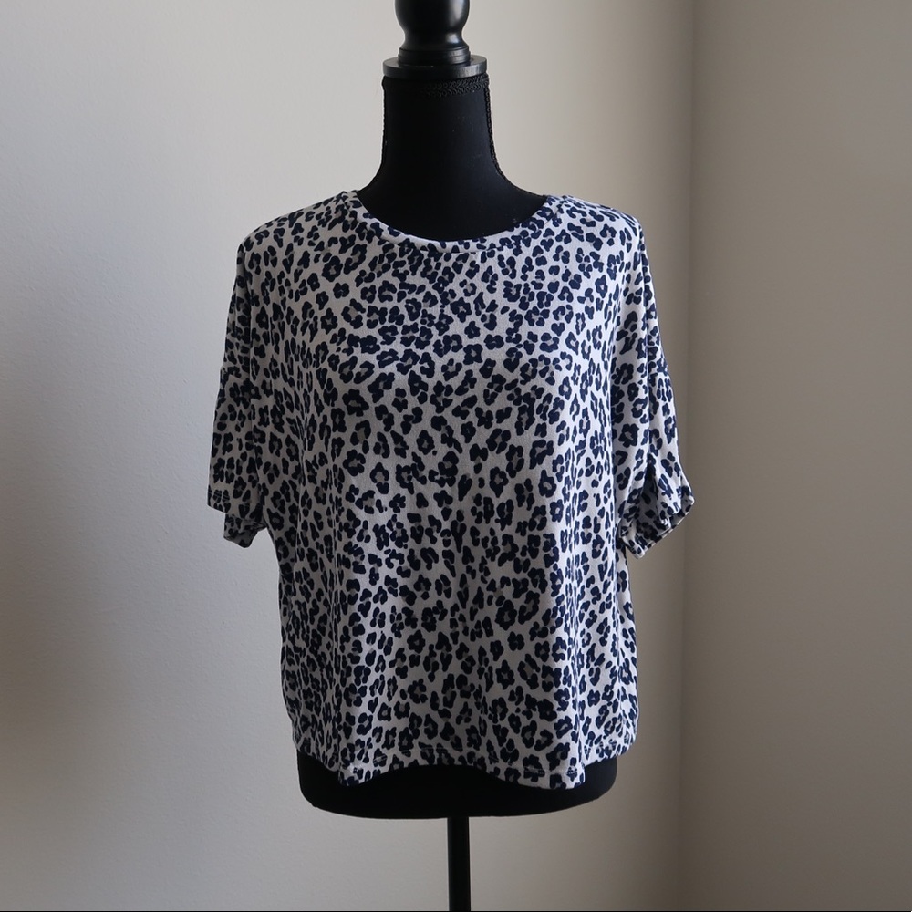 Banana Republic- Leopard Print Top
